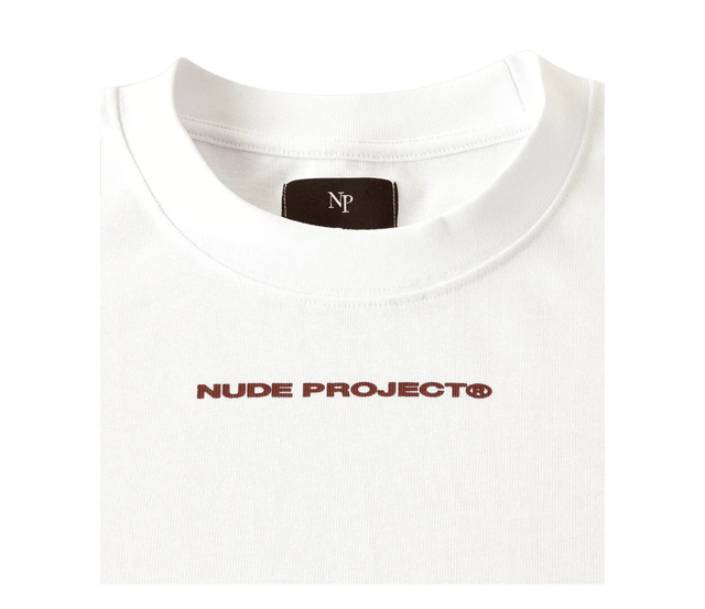 TEE NUDE PROJECT CHERRY WHITE