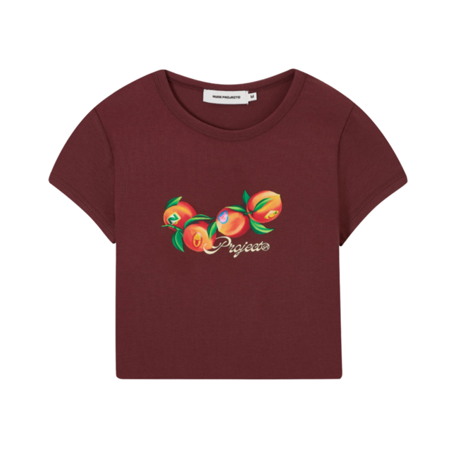BABY TEE ISABEL BURGUNDY