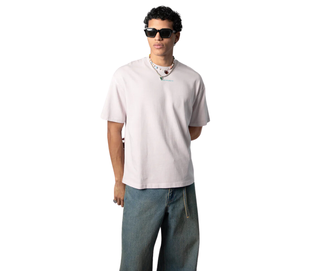 TEE NUDE PROJECT CULT LILAC GARMENT DYE