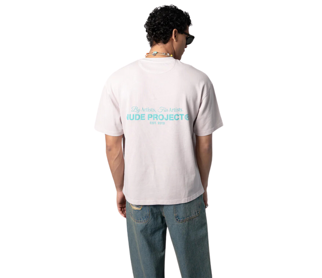 TEE NUDE PROJECT CULT LILAC GARMENT DYE