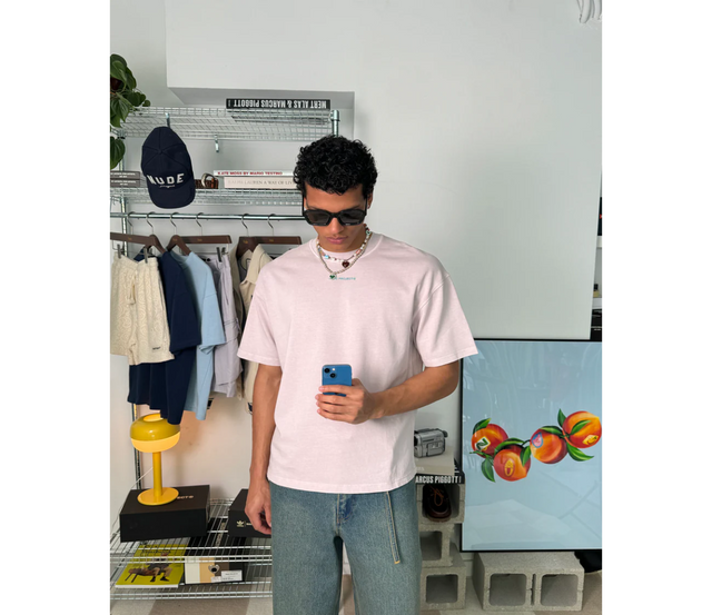 TEE NUDE PROJECT CULT LILAC GARMENT DYE