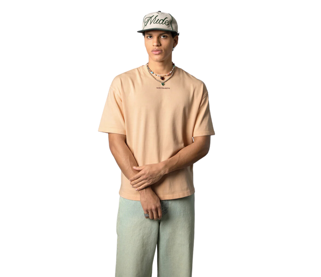 TEE NUDE PROJECT CULT PEACH GARMENT DYE