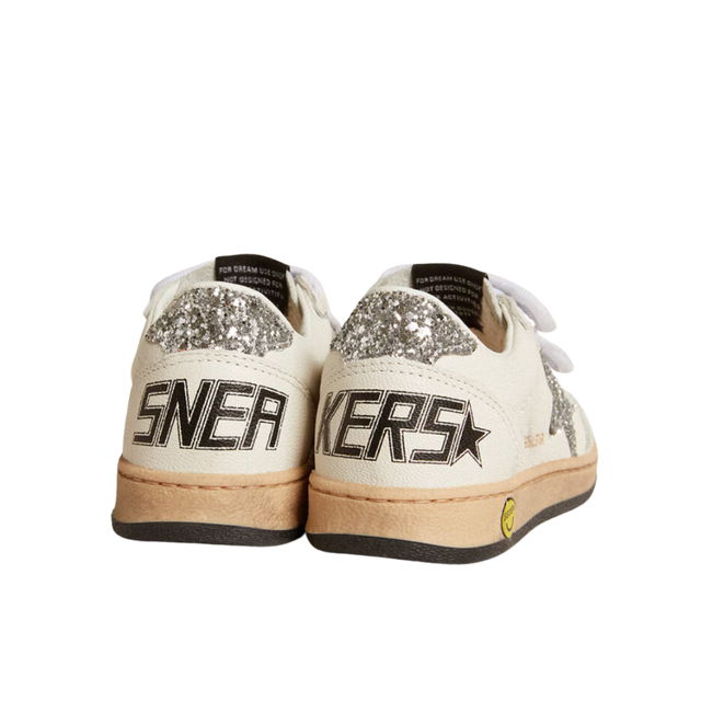 GOLDEN GOOSE BALL STAR SILVER SPARKS