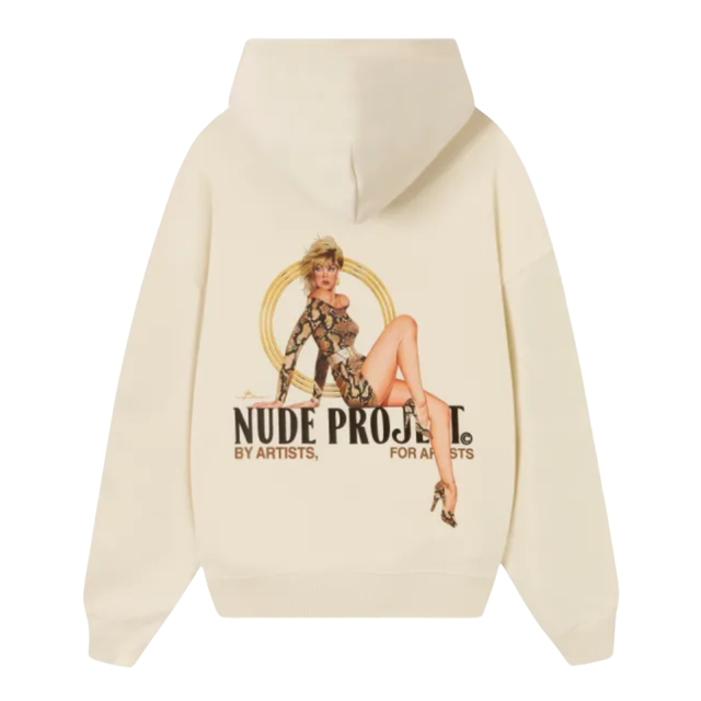 HOODIE NUDE PROJECT PINUP MARSHMALLOW