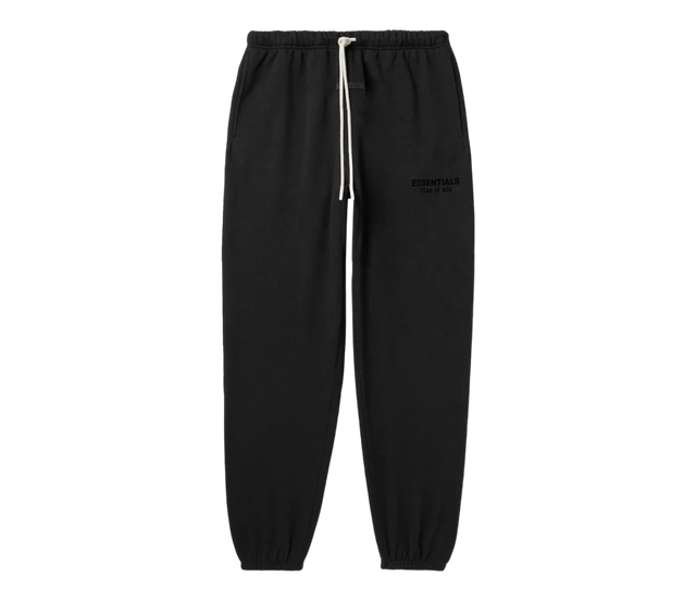 SWEATPANTS ESSENTIALS JET BLACK FW23