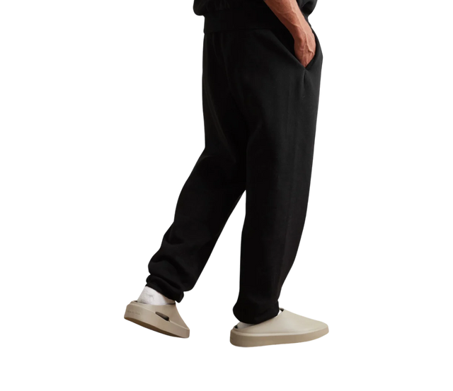 SWEATPANTS ESSENTIALS JET BLACK FW23