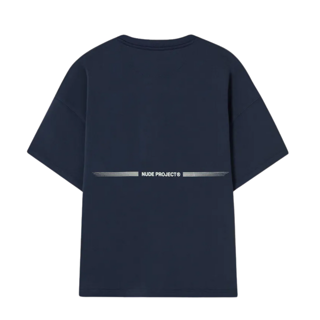 TEE NUDE PROJECT WE RUN TEE NAVY