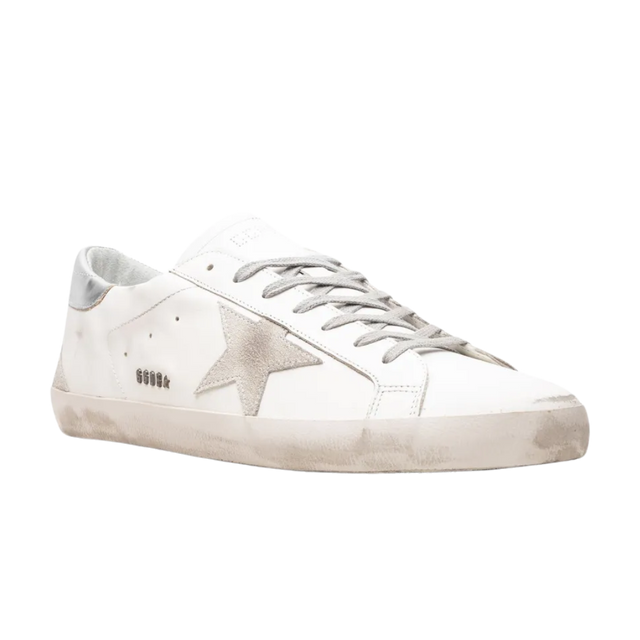 GOLDEN GOOSE SUPER STAR CLASSIC SILVER