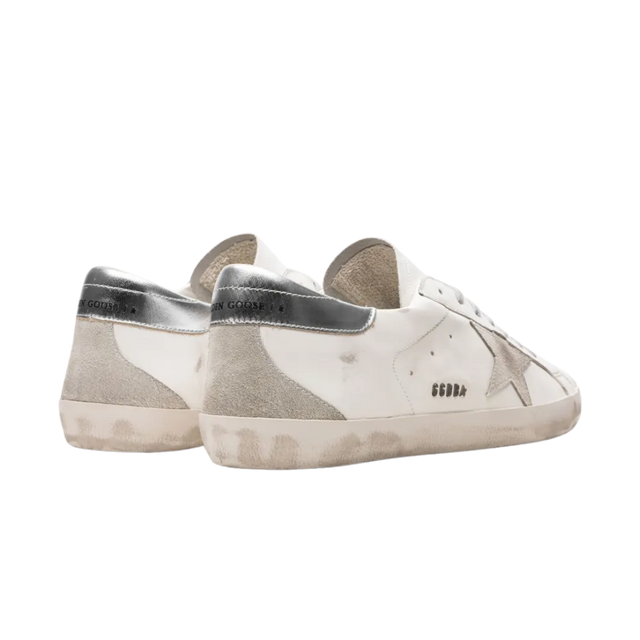 GOLDEN GOOSE SUPER STAR CLASSIC SILVER