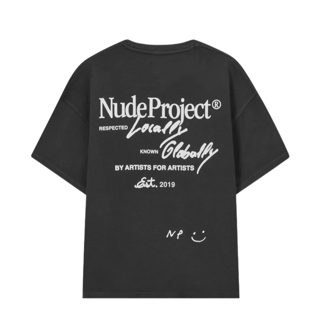 TEE NUDE PROJECT HAPPY CULT ASH