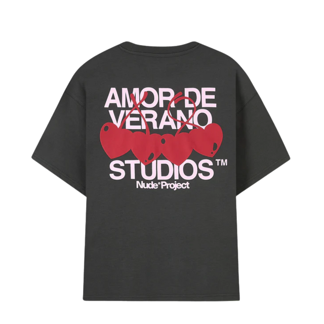 TEE NUDE PROJECT XOXO ASPHALT