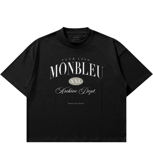 TEE MON BLEU 1990 CLUB BLACK
