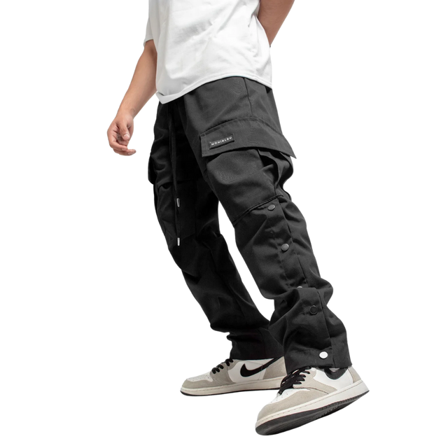 PANTALÓN MON BLEU CARGO BLACK