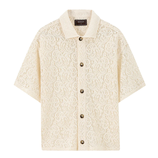 NUDE PROJECT ROMAN SHIRT ECRU