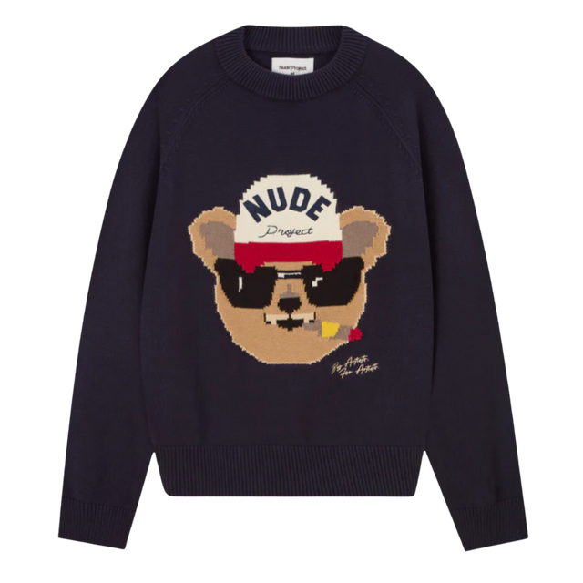 SWEATER NUDE PROJECT OSITO KNIT NAVY