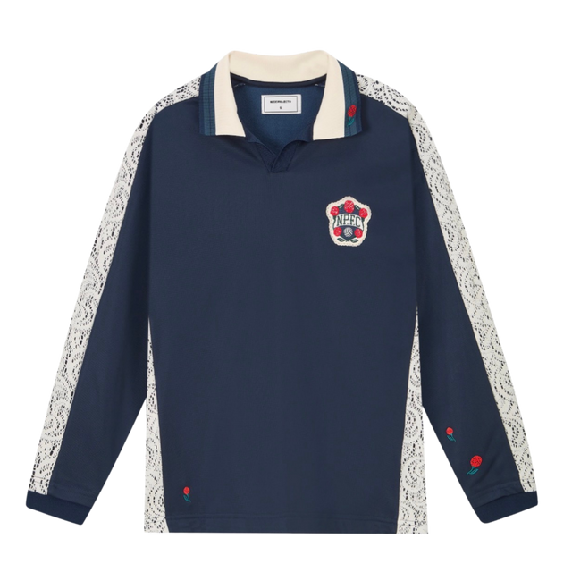 NUDE PROJECT LACEDREAM FOOTBALL TEE NAVY