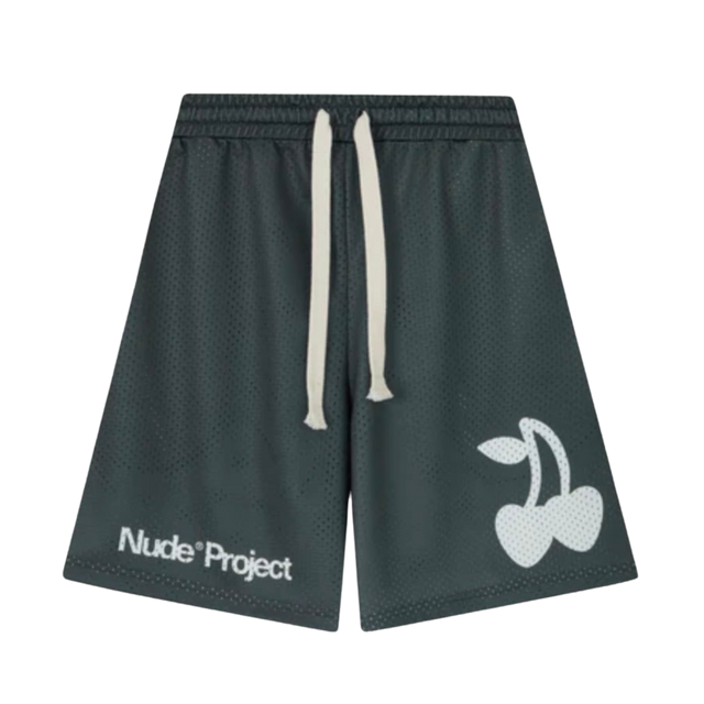 SHORTS MESH SOLID BÁSIC NUDE PROJECT BLACK