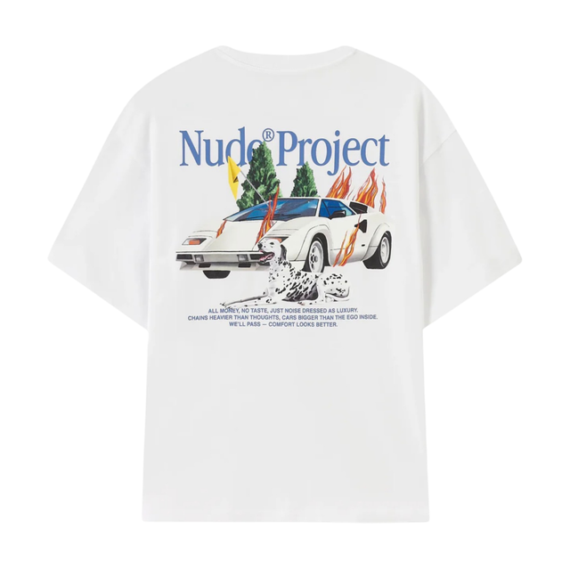 TEE NUDE PROJECT LAMBO WHITE
