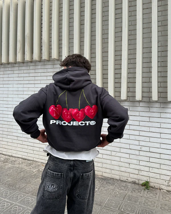 HOODIE NUDE PROJECT CHERRY ASH