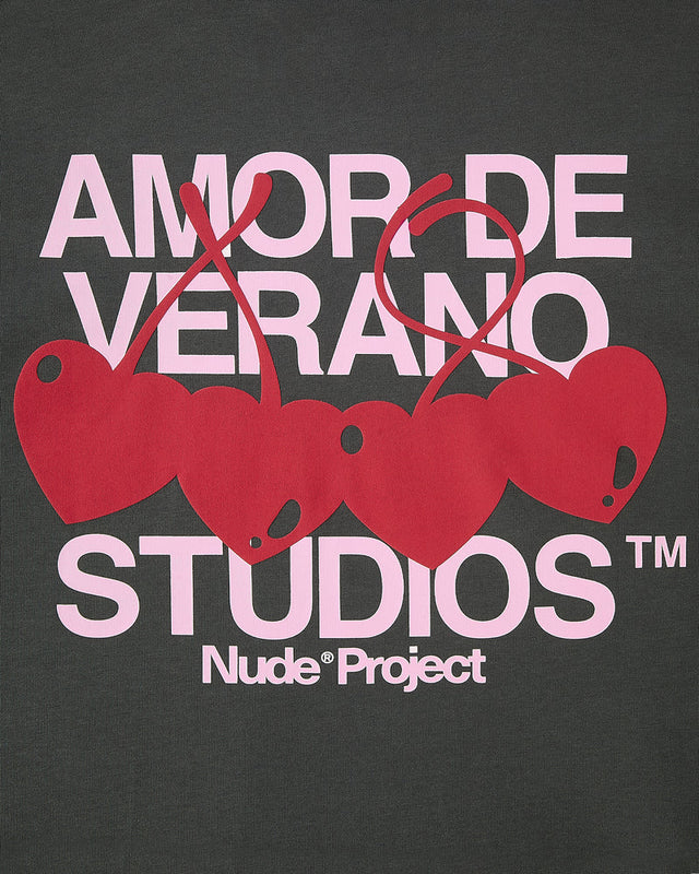 TEE NUDE PROJECT XOXO ASPHALT