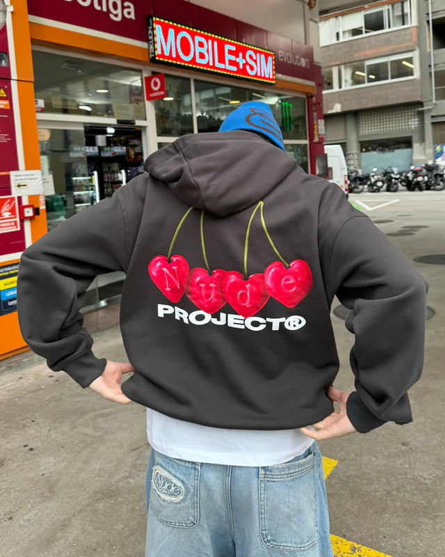 HOODIE NUDE PROJECT CHERRY ASH