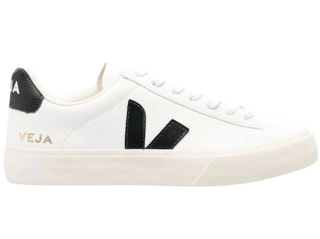 VEJA CAMPO LOW WHITE BLACK - Commons