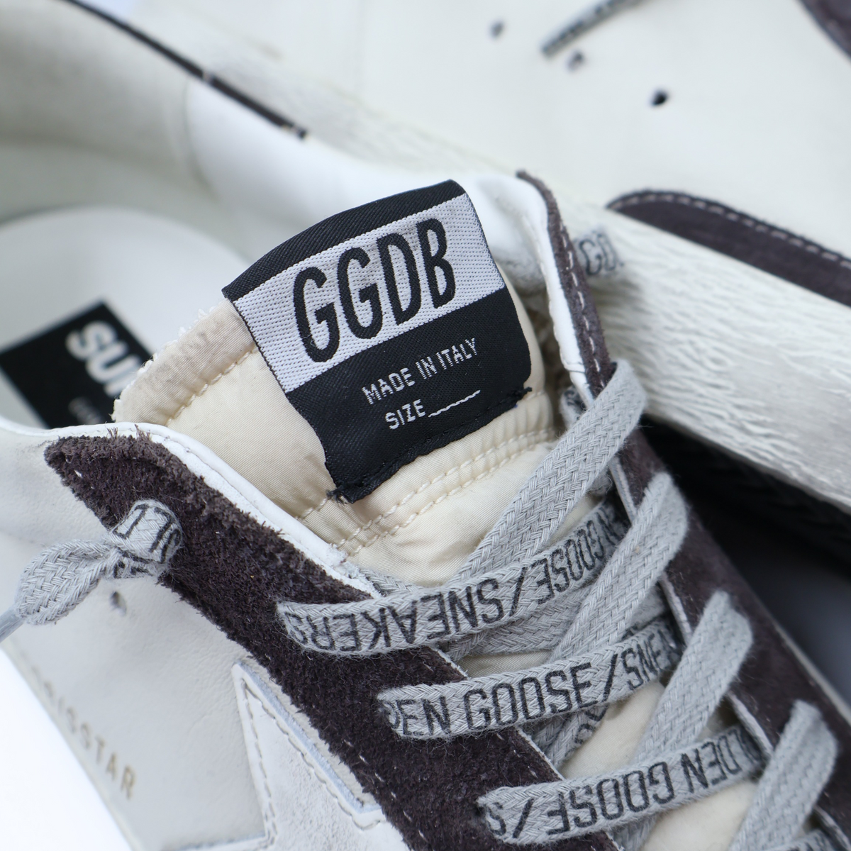 GOLDEN GOOSE SUPER STAR CLASSIC DARK GREY