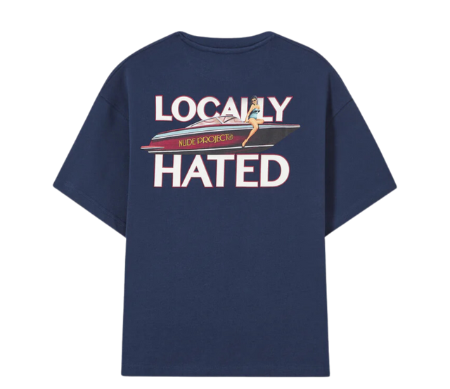 TEE NUDE PROJECT LOCALLY HATED NAVY