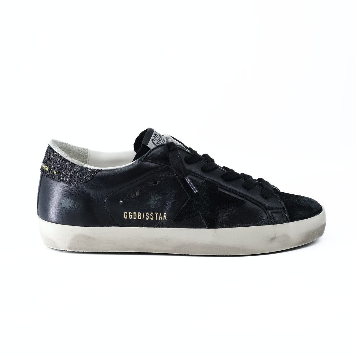 GOLDEN GOOSE SUPER STAR CLASSIC SUEDE BLACK
