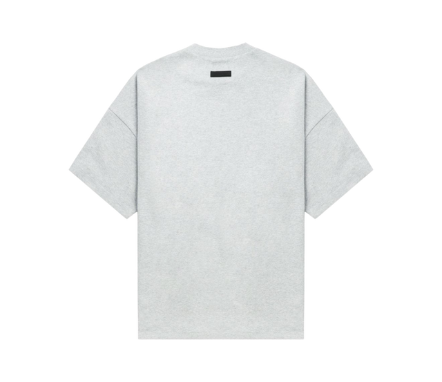 TEE ESSENTIALS  CREWNECK LIGHT HEATHER