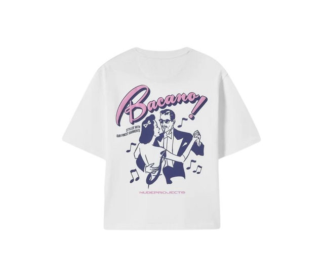 TEE NUDE PROJECT BACANO TEE WHITE