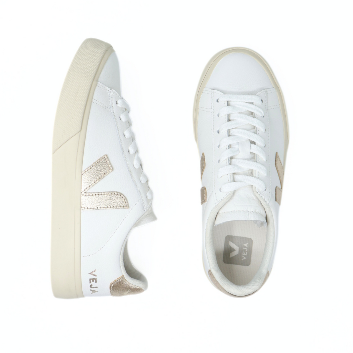 VEJA CAMPO WHITE PLATINE