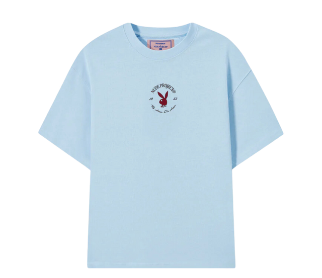 TEE NUDE PROJECT x PLAYBOY HERITAGE BABY BLUE