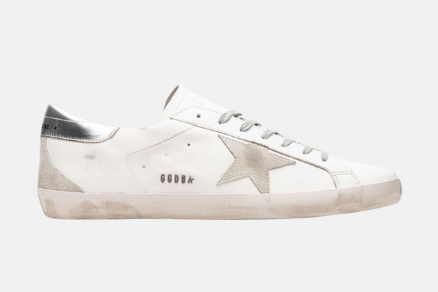 GOLDEN GOOSE SUPER STAR CLASSIC SILVER