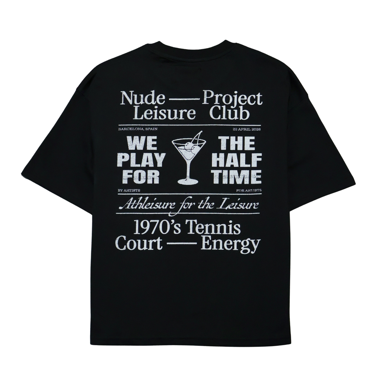 TEE NUDE PROJECT PARADISO ASH