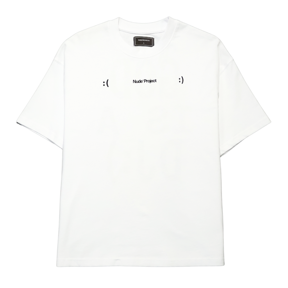 TEE NUDE PROJECT GOD IS A DJ WHITE