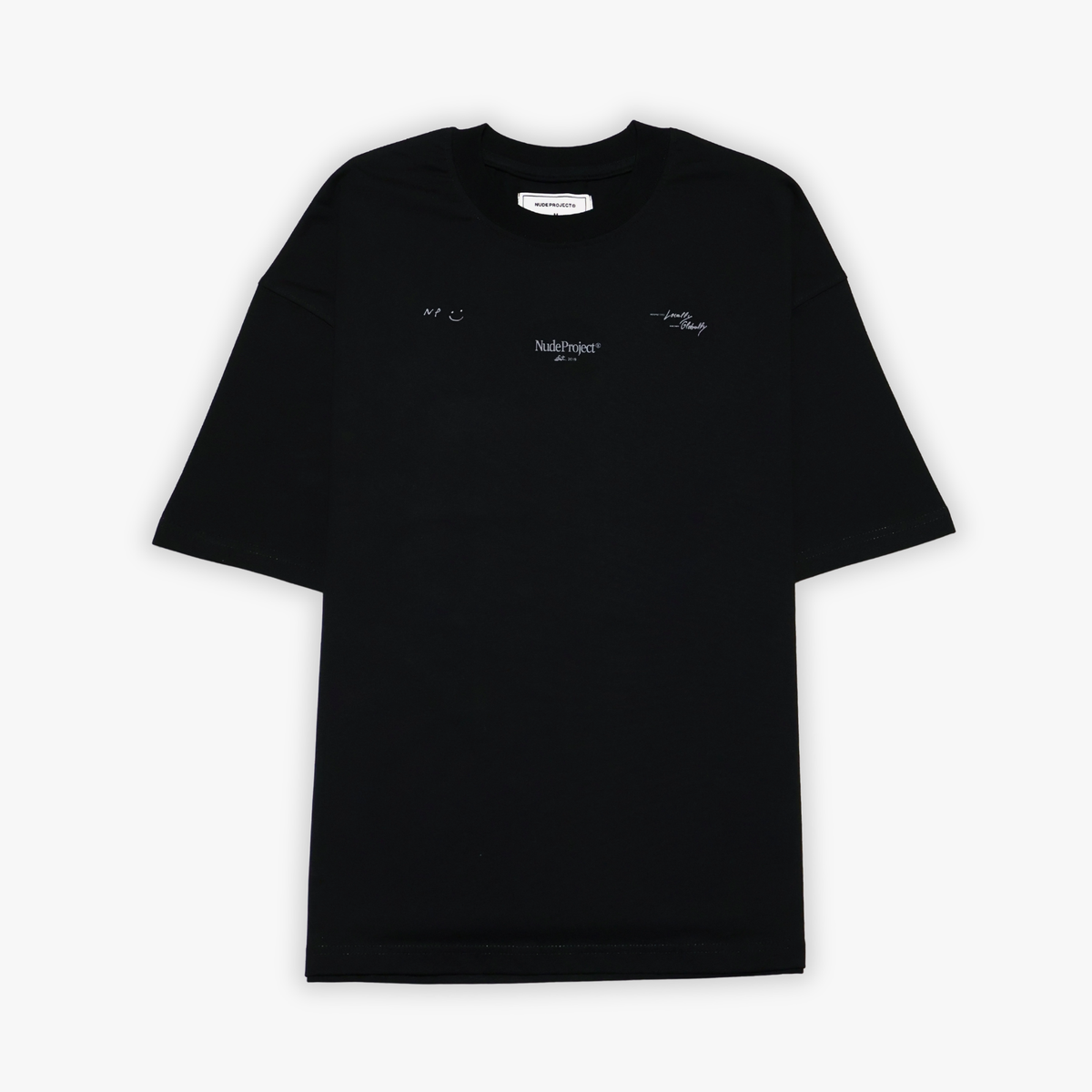 TEE NUDE PROJECT GLOBALLY BLACK