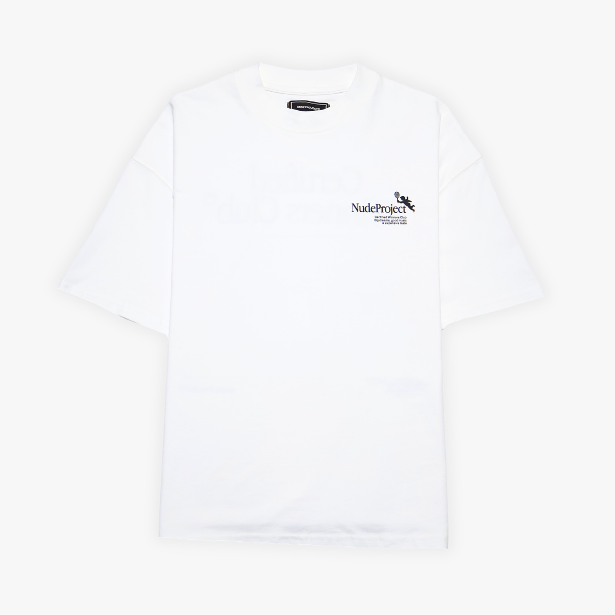 TEE NUDE PROJECT TENNIS WHITE