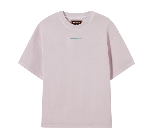 TEE NUDE PROJECT LILAC GARMENT DYE CULT