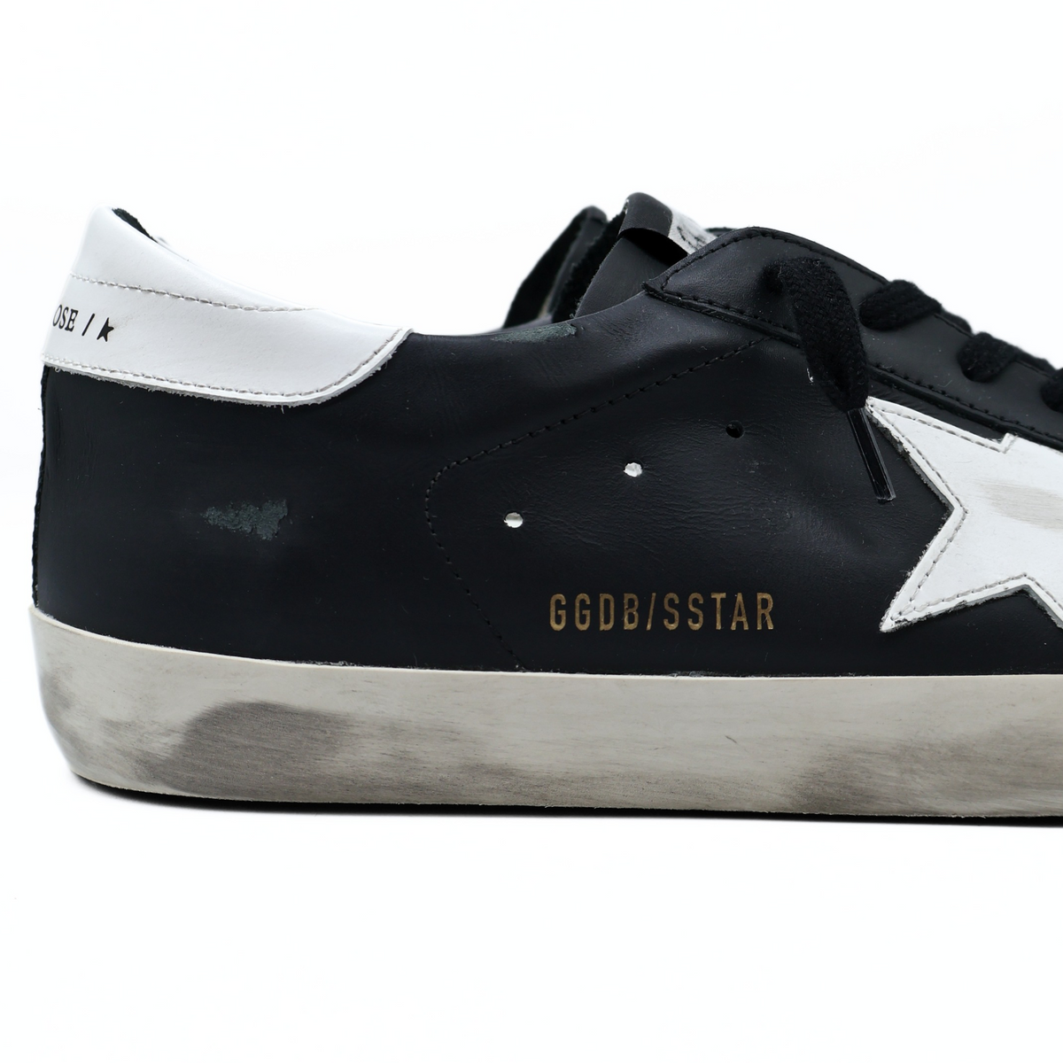 GOLDEN GOOSE SUPER STAR BLACK / WHITE