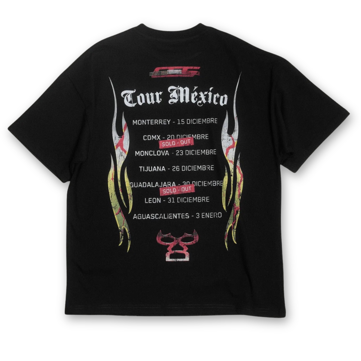 TEE GURIDI GGG TOUR BLACK