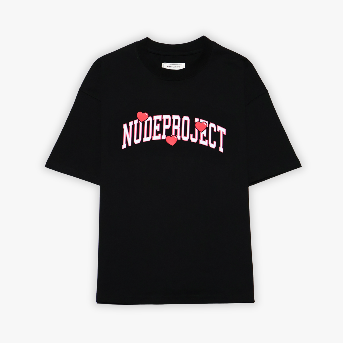 TEE NUDE PROJECT CORSITY BISCOTI BLACK