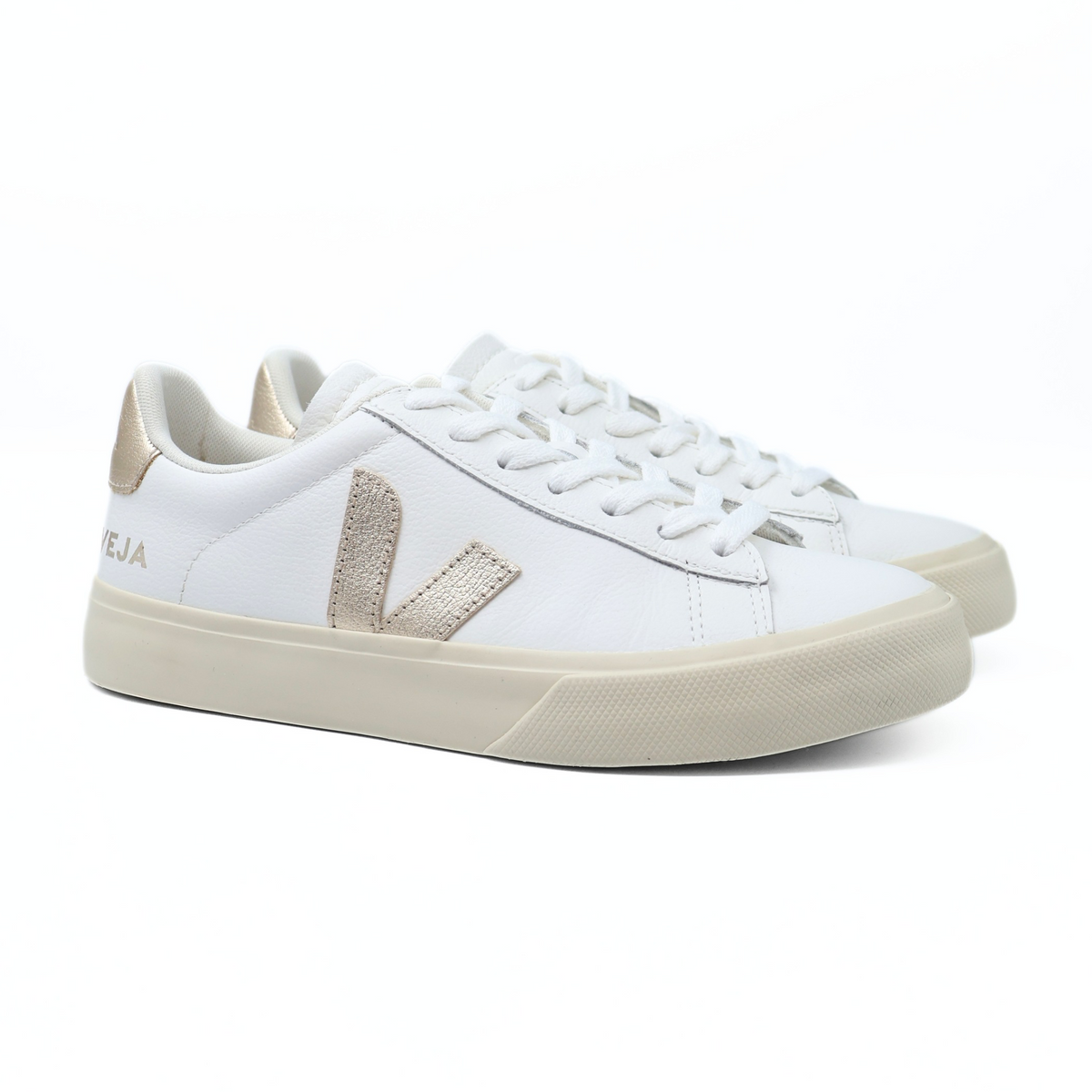VEJA CAMPO WHITE PLATINE