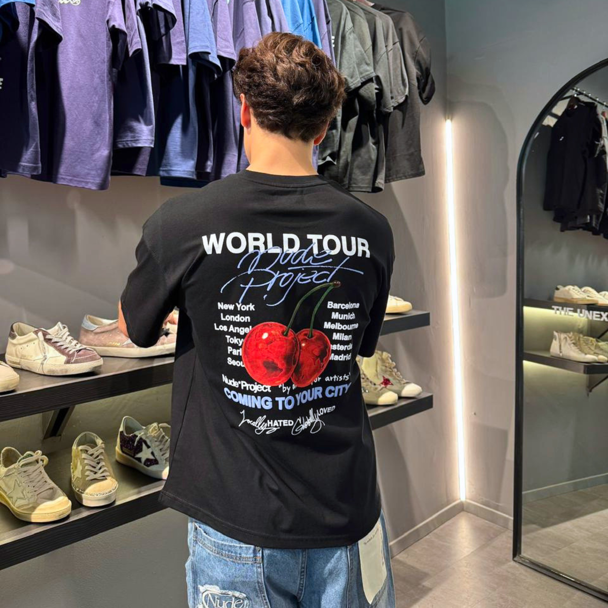TEE NUDE PROJECT TOUR BLACK