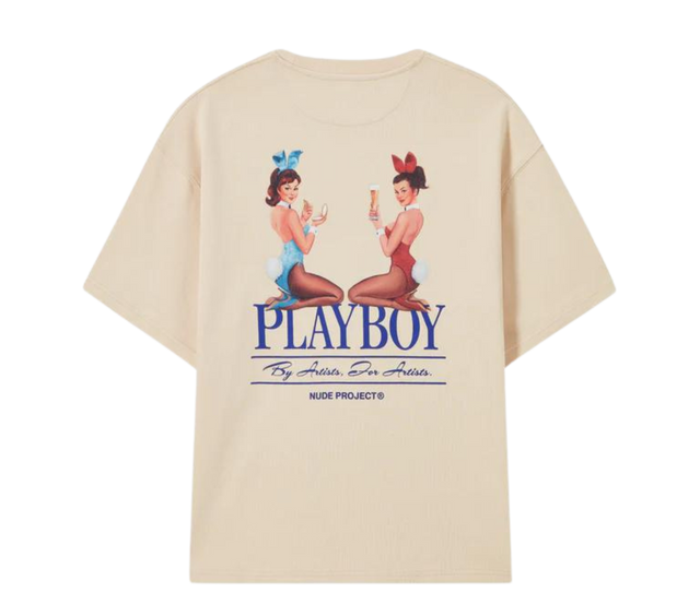 TEE NUDE PROJECT x PLAYBOY HERITAGE BEIGE