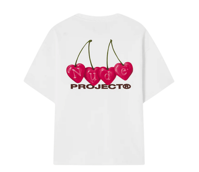 TEE NUDE PROJECT WHITE CHERRY