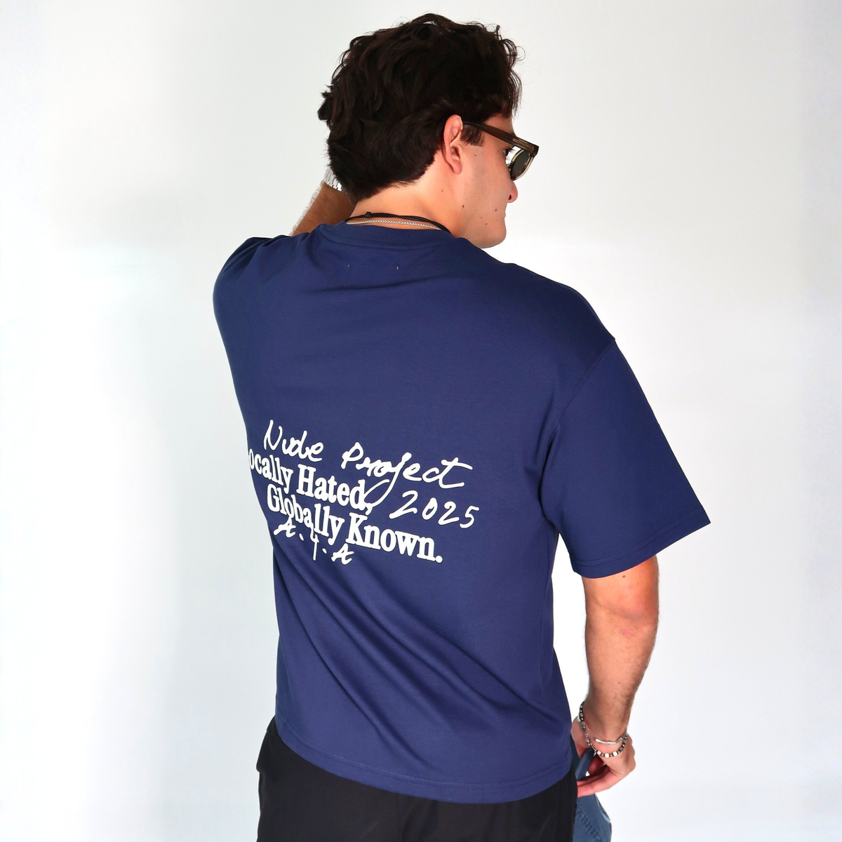 TEE NUDE PROJECT OSITO NAVY