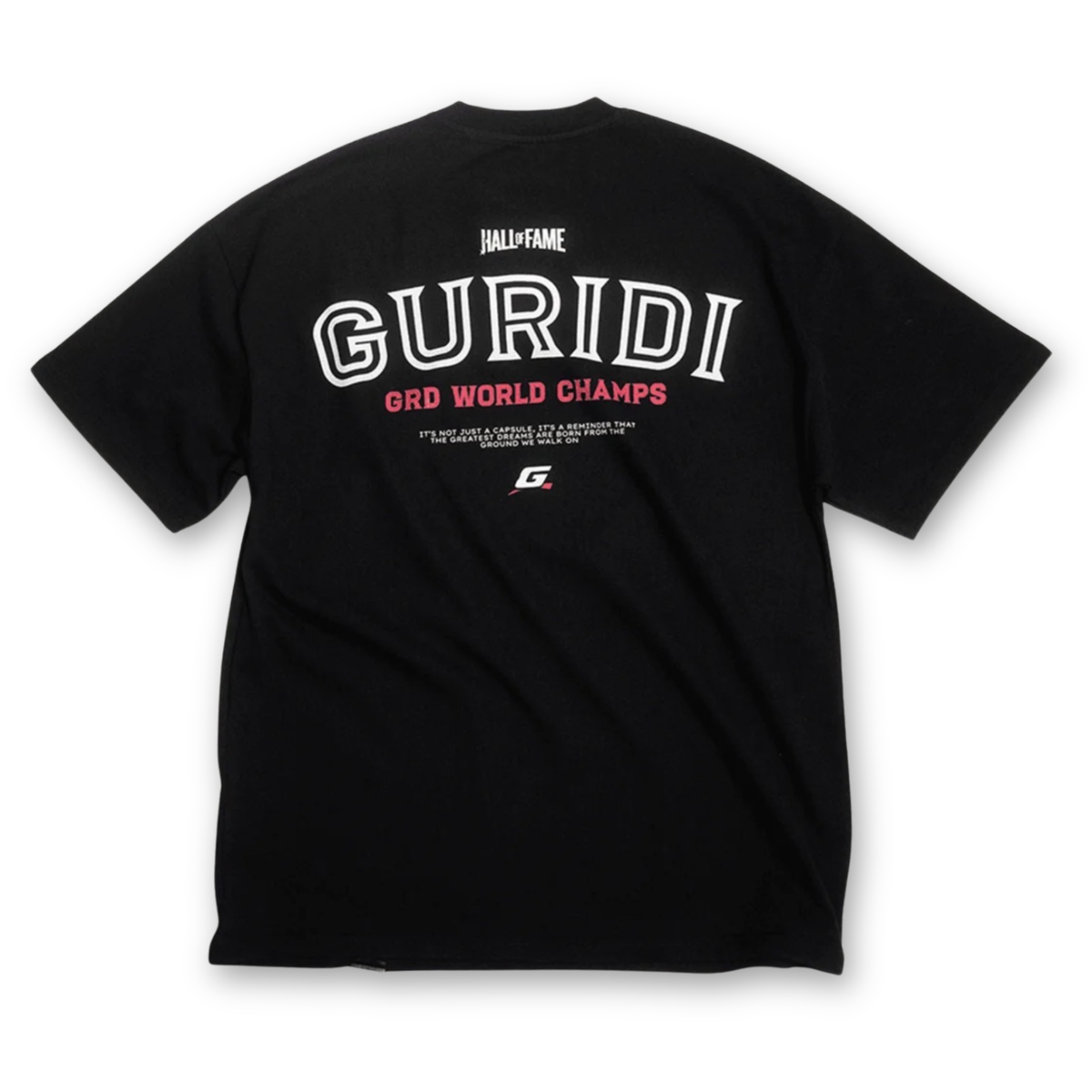 TEE GURIDI WORLD CHAMPS BLACK