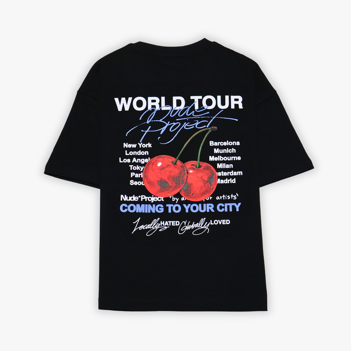 TEE NUDE PROJECT TOUR BLACK
