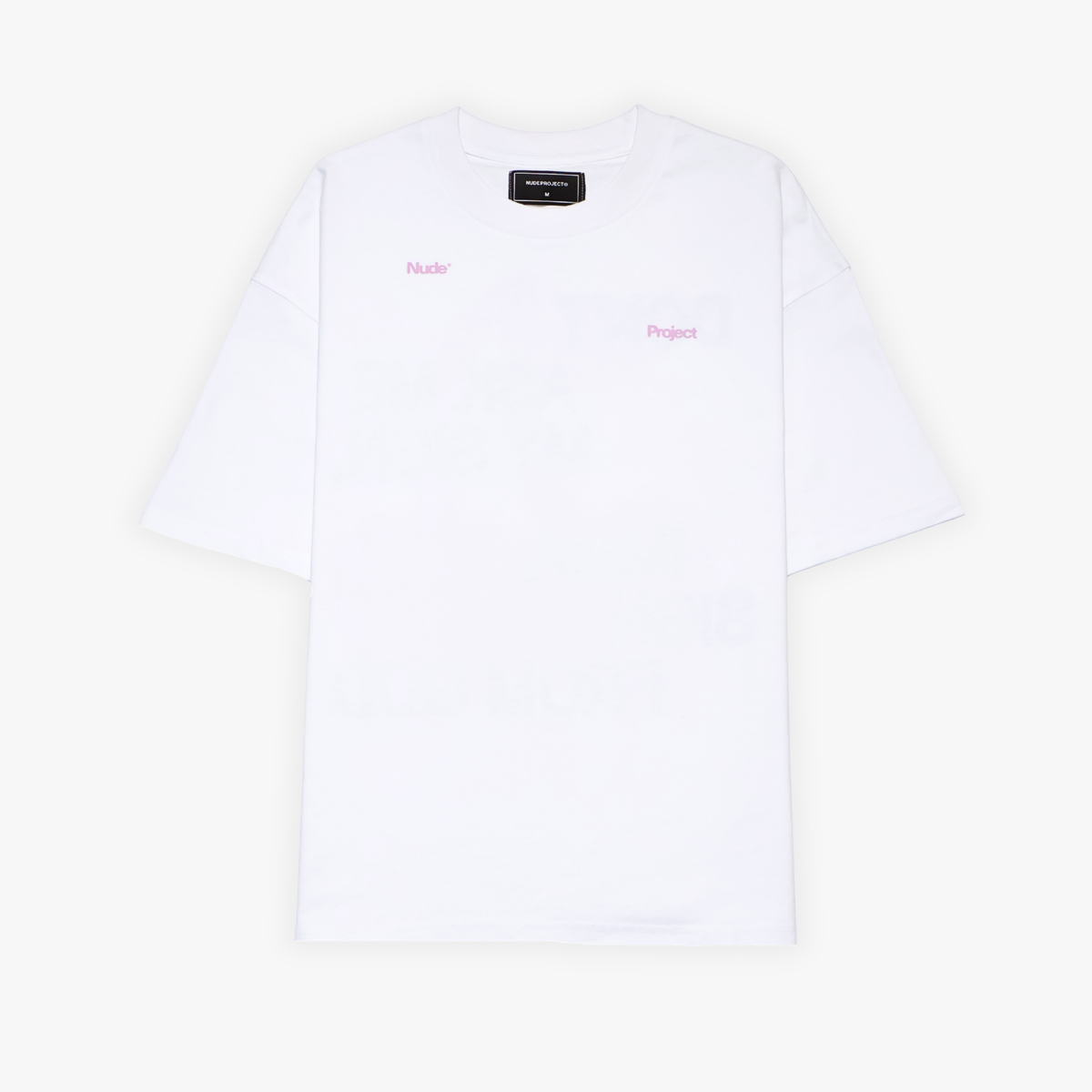 TEE NUDE PROJECT LADDER WHITE